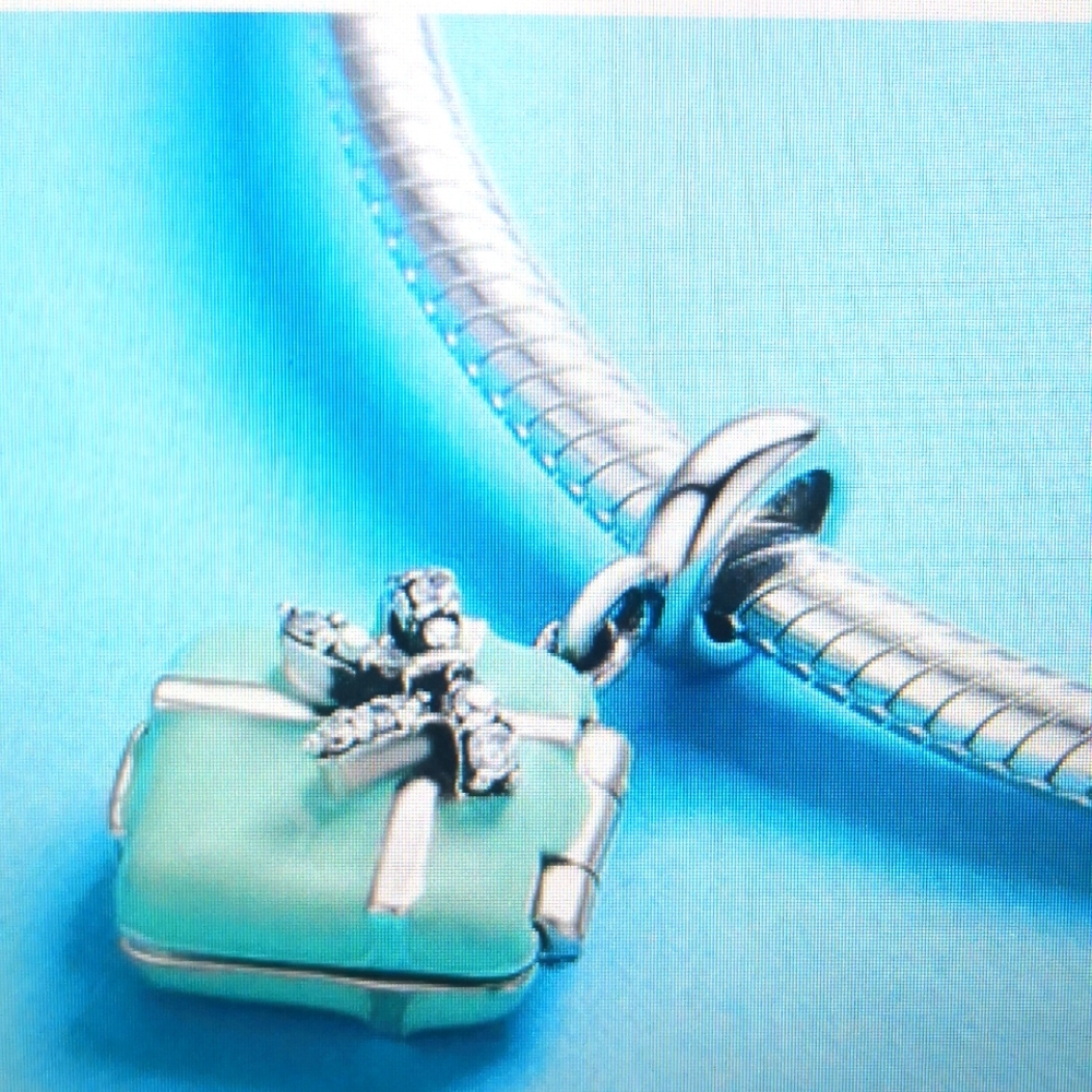 Charm .Silver925  Macaroni Candy Box Dangle Charm lD  c34267547